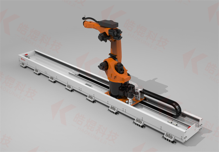 半封閉機器人第七軸""